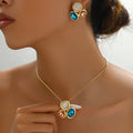 Three-Color Cluster Jewelry