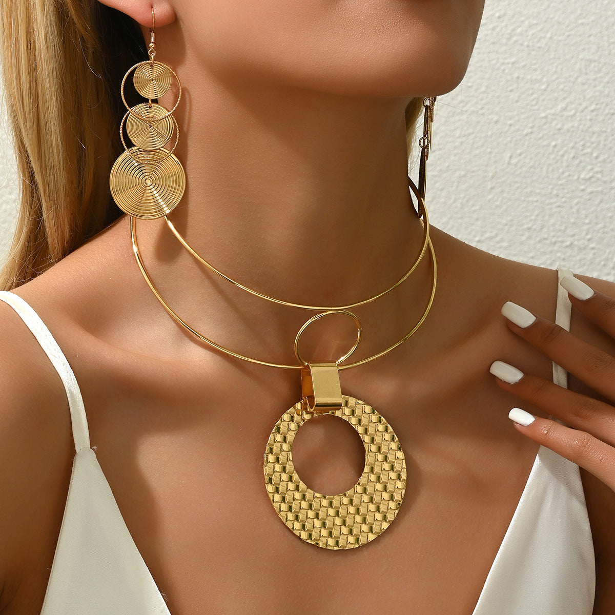 Open Circle Statement Jewelry — product image 2