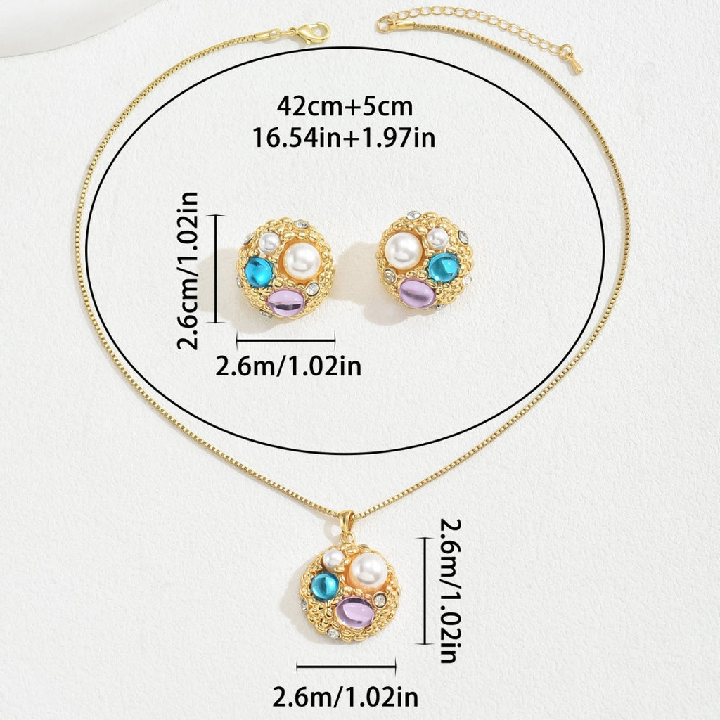 Colorful Round Mosaic Jewelry — product image 3
