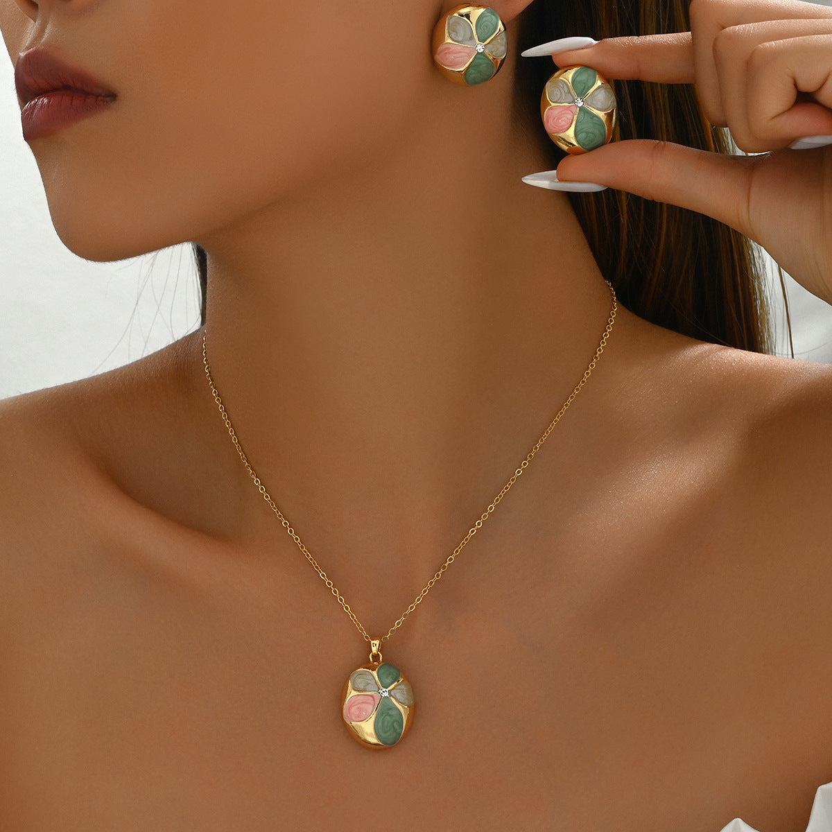 Multicolor Petite Pendant Jewelry — product image 4