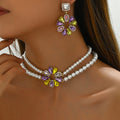 Color-Petal Pearl-Effect Jewelry