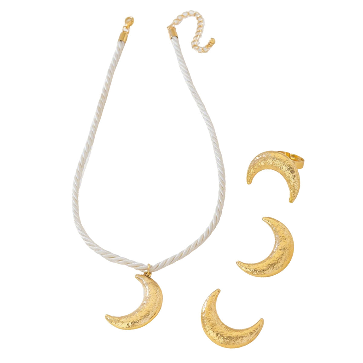 Crescent and Pearl-Effect Jewelry — product image 5