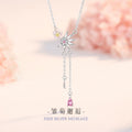 Collana in argento sterling 925 – margherita e madreperla