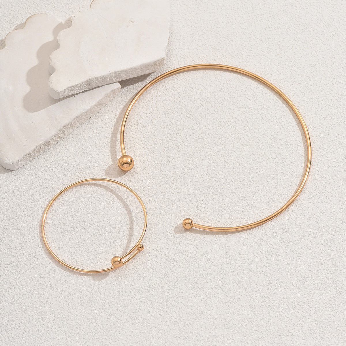 Round-Tip Open Collar Jewelry — product image 3