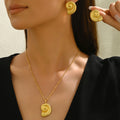 Coiled Shell Pendant Jewelry
