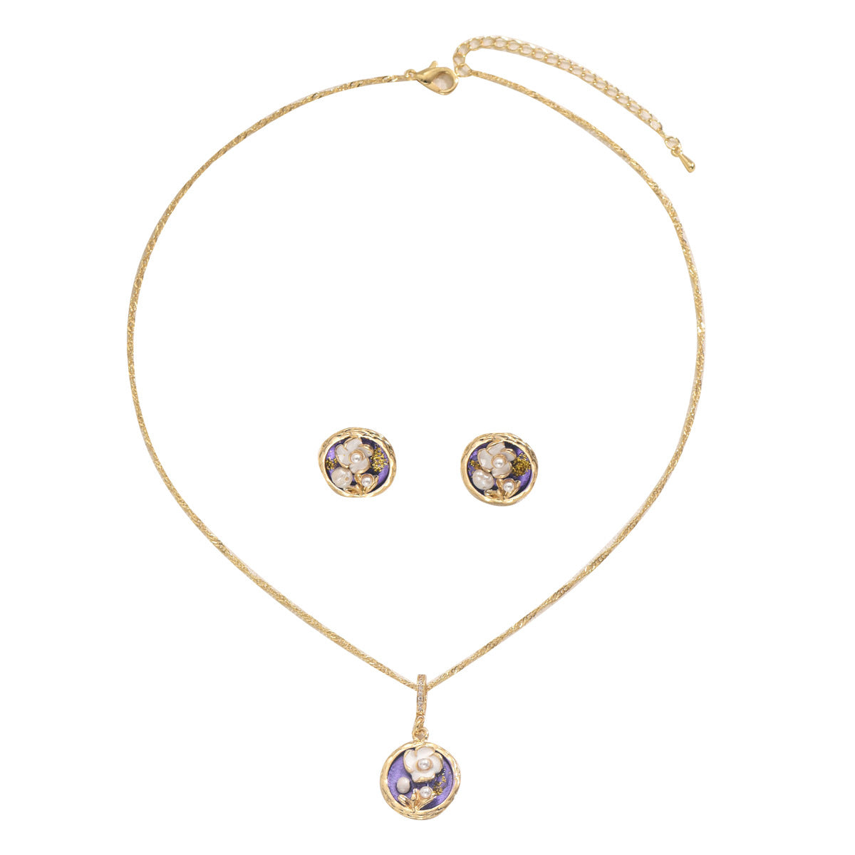 Lavender Round Pendant Jewelry — product image 5
