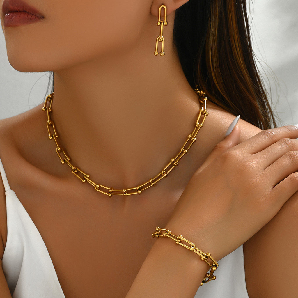 Elongated Link Chain Jewelry — product image 2