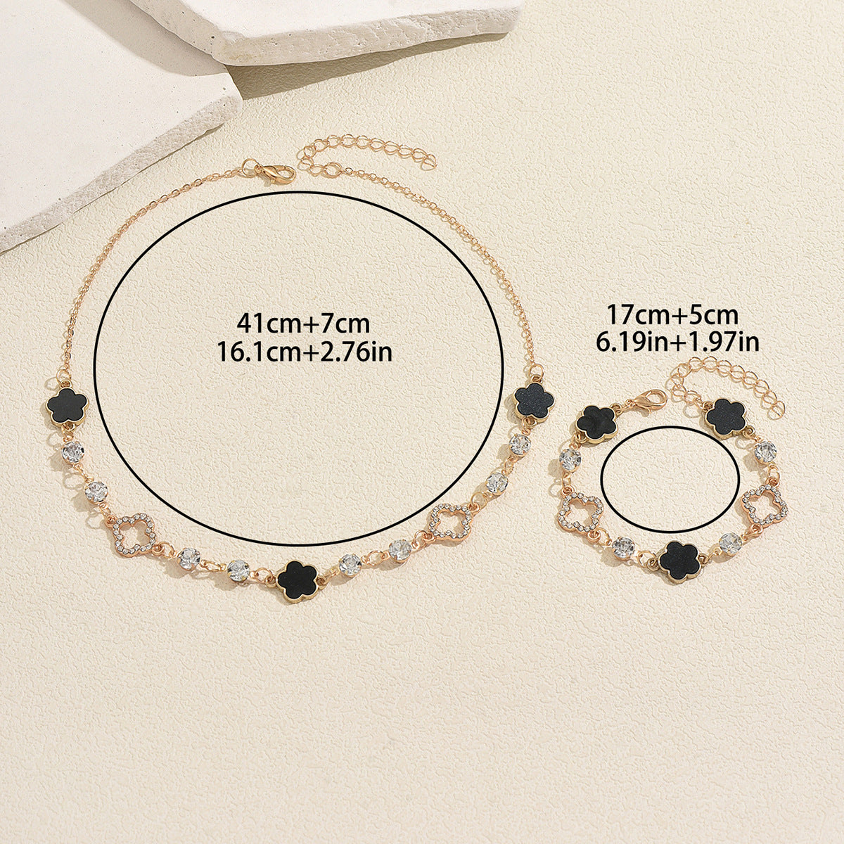 Pastel Open Flower Link Jewelry — product image 4