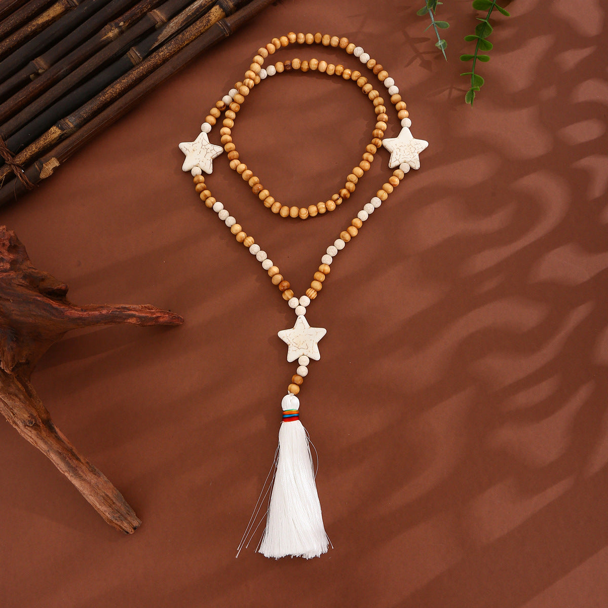 Bohemian Star and Tassel Necklace — product image 3