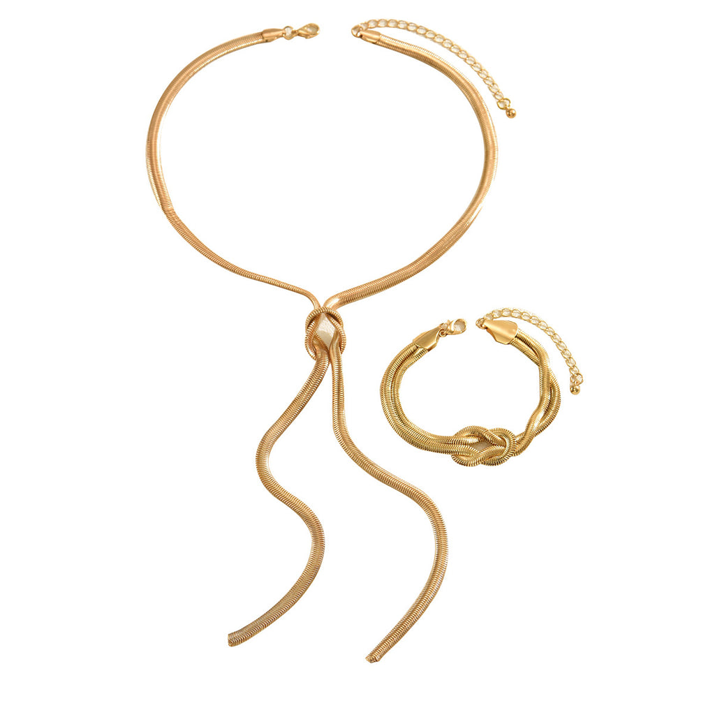 Fluid Knot Collar Jewelry — product image 5