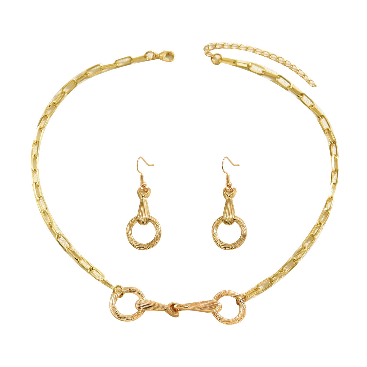 Linked Ring and Bar Jewelry — product image 5