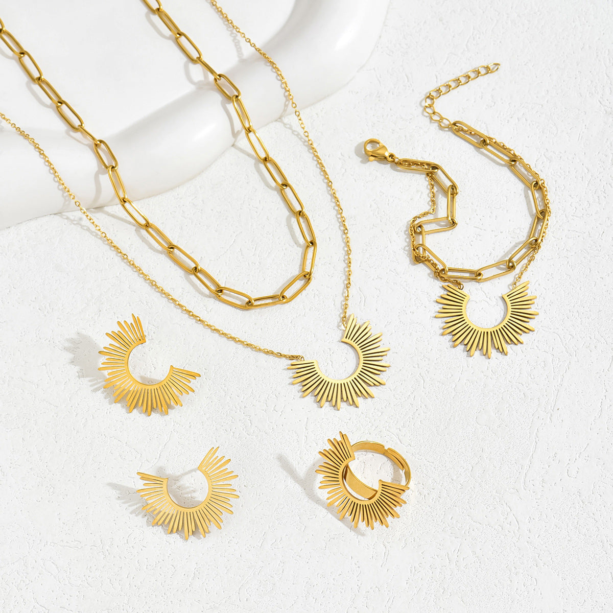 Radiating Crescent Jewelry — product image 3