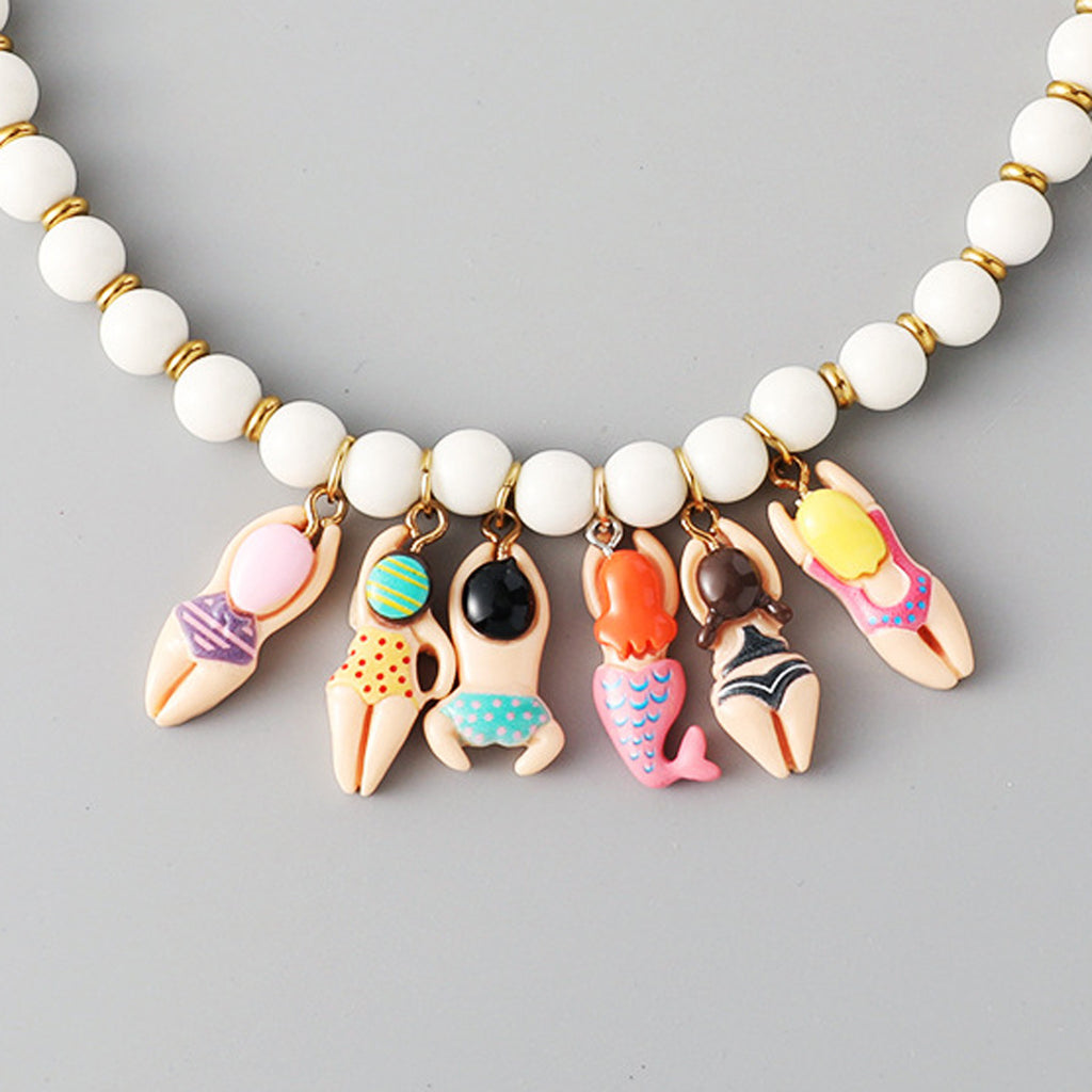 Colorful Doll Charm Necklace — product image 3