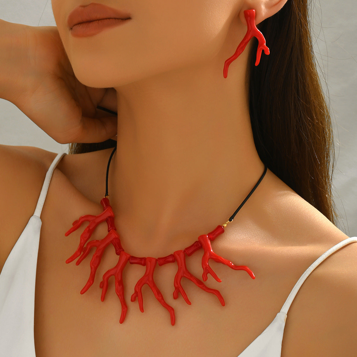 Red Branch Coral-Style Jewelry — product image 2