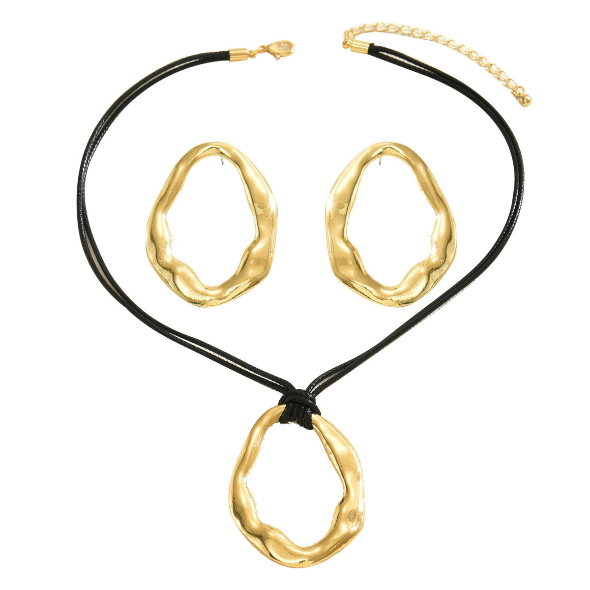 Irregular Oval Cord Jewelry — product image 5