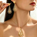 Nested Teardrop Openwork Jewelry