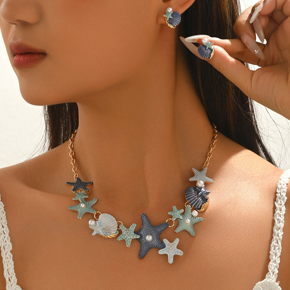Schmuck im Meeresstil