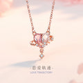 Lovely Sterling Silver 925 Necklace Female Niche Design Light Luxury Planet Tassel Clavicle Chain Get Things Ins Star Pendant