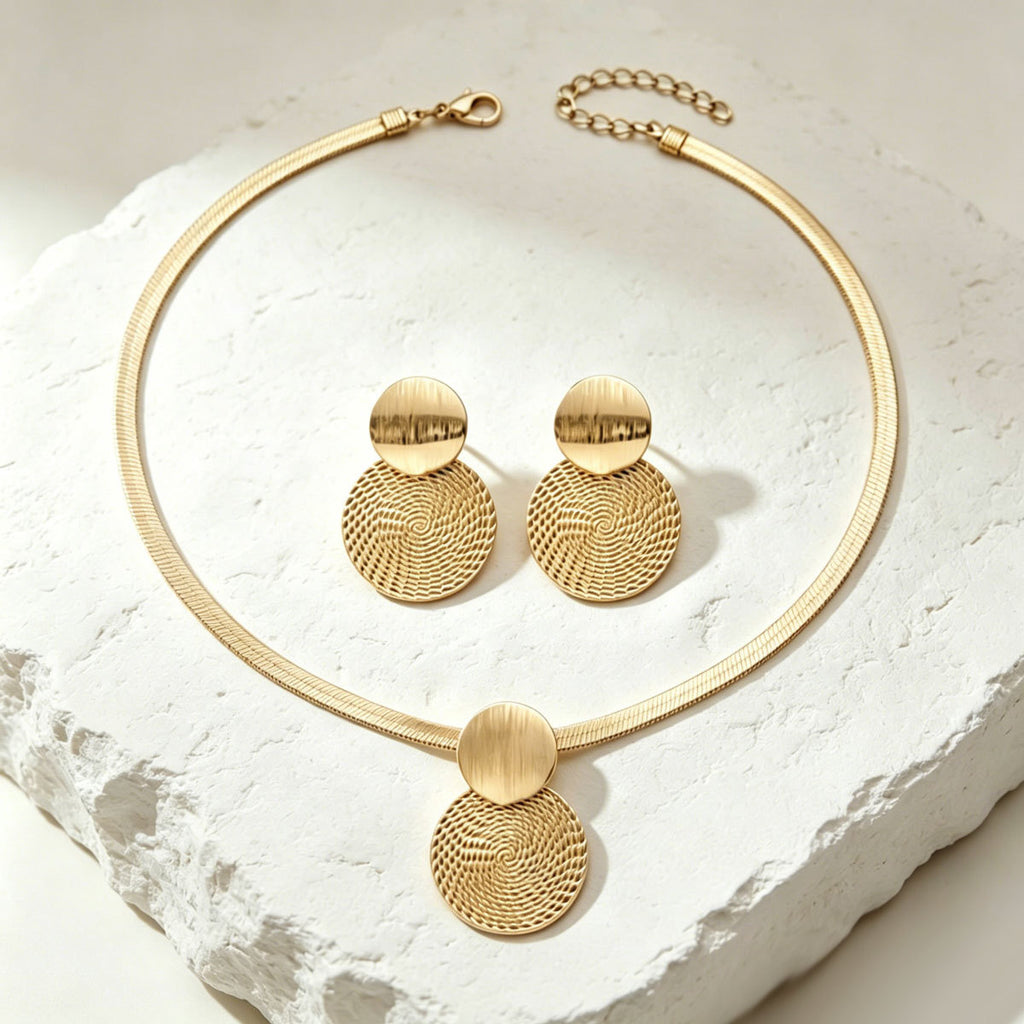 Fine-Ridged Disc Jewelry — product image 3