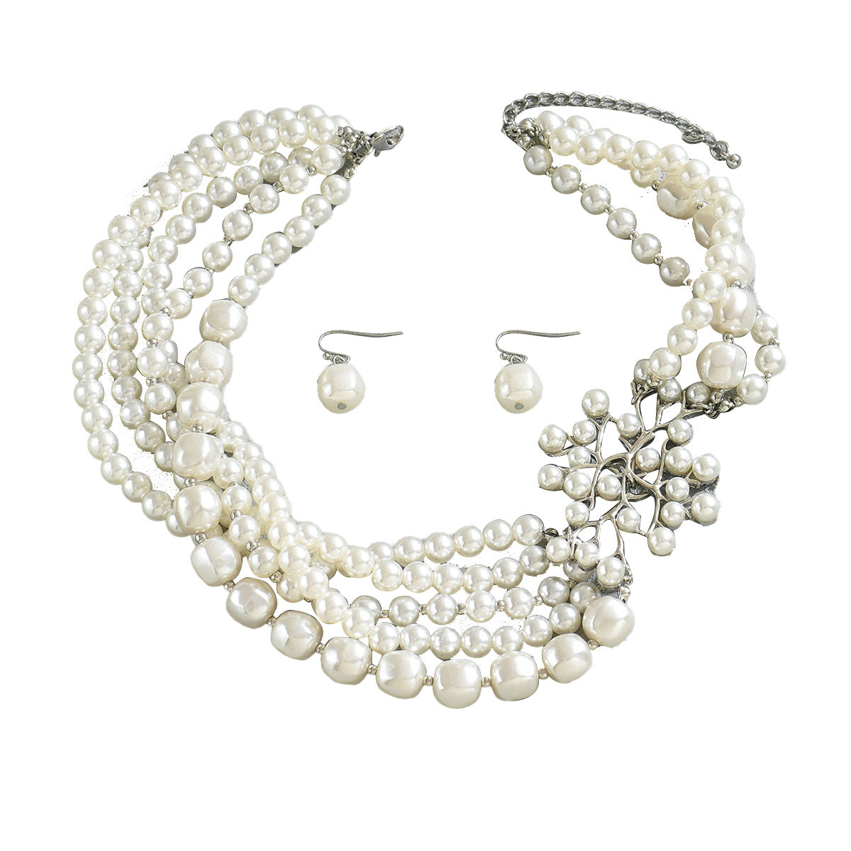 Pearl-Effect Branch Choker Jewelry — product image 5