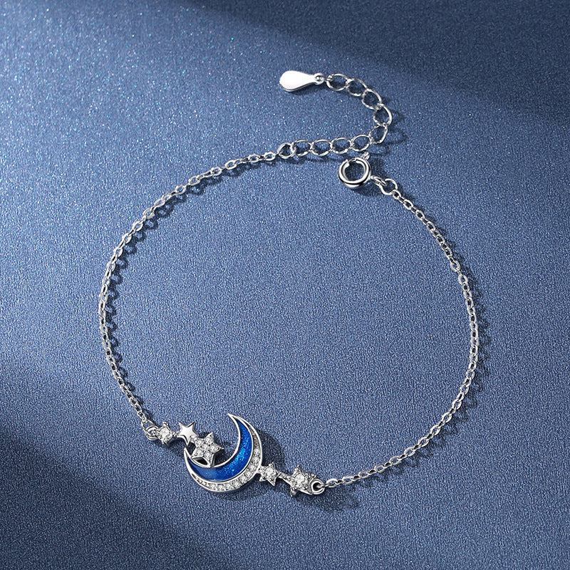 Xingyue Necklace Women's Summer Sterling Silver Clavicle Chain Pendant Simple Light Luxury Niche Design Sense 2021 New Women's Jewelry