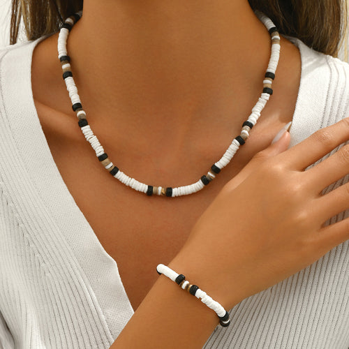 Black and White Beaded Jewelry — product image 2