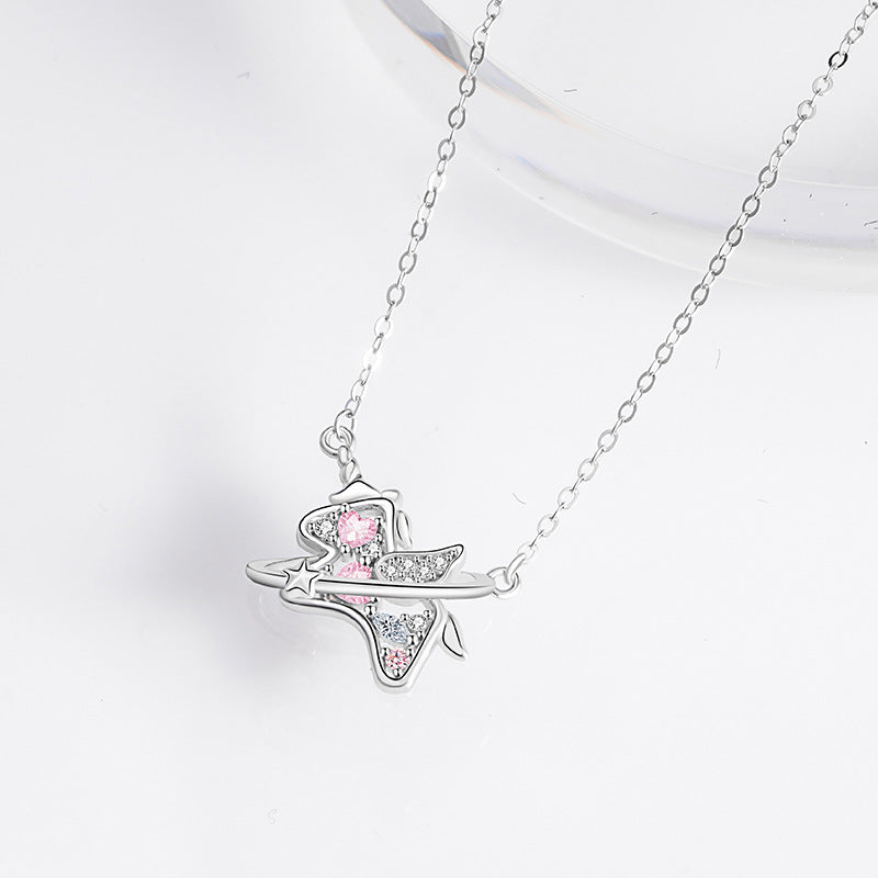 Halskette aus 925er Sterlingsilber – Einhorn und Tierkreiszeichen