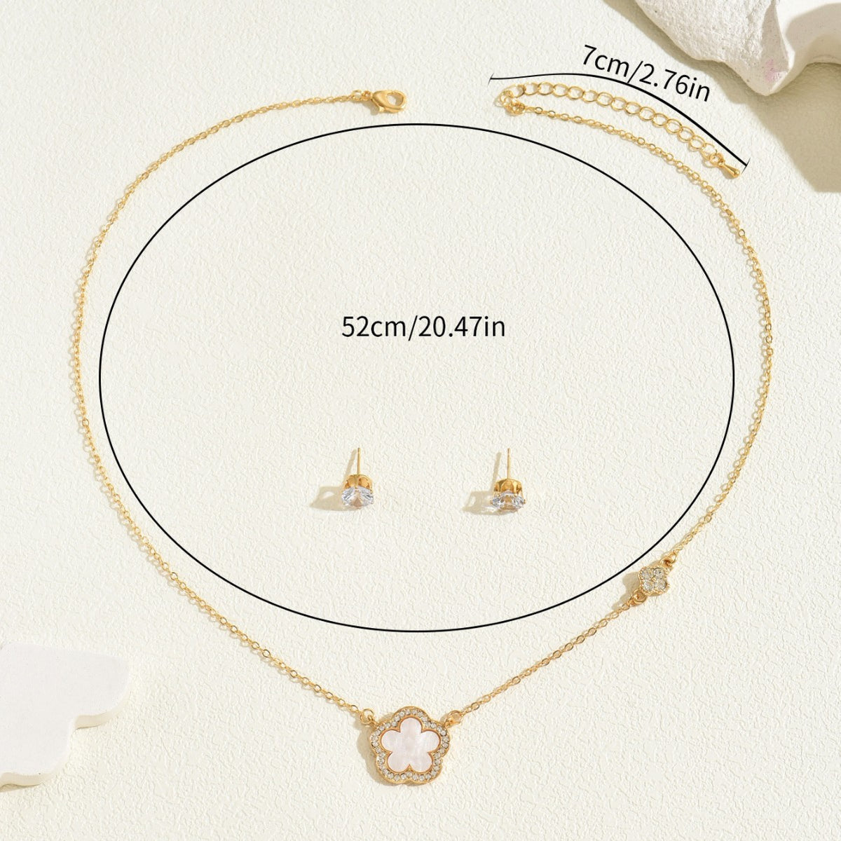 Pale Blossom Pendant Jewelry — product image 4