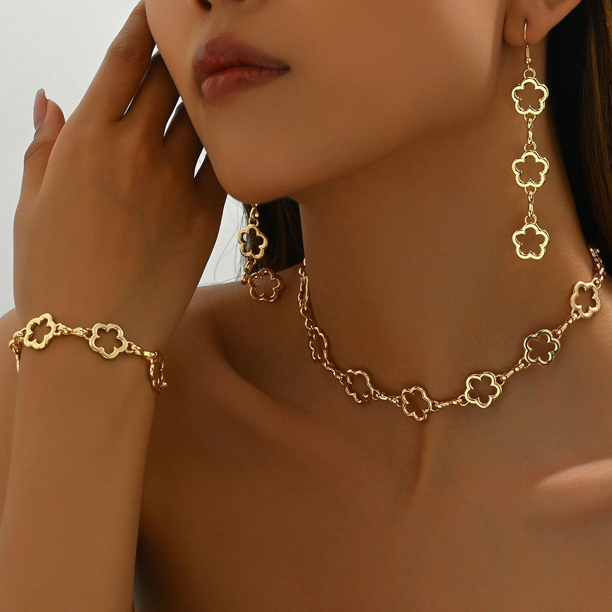 Open Blossom Link Jewelry