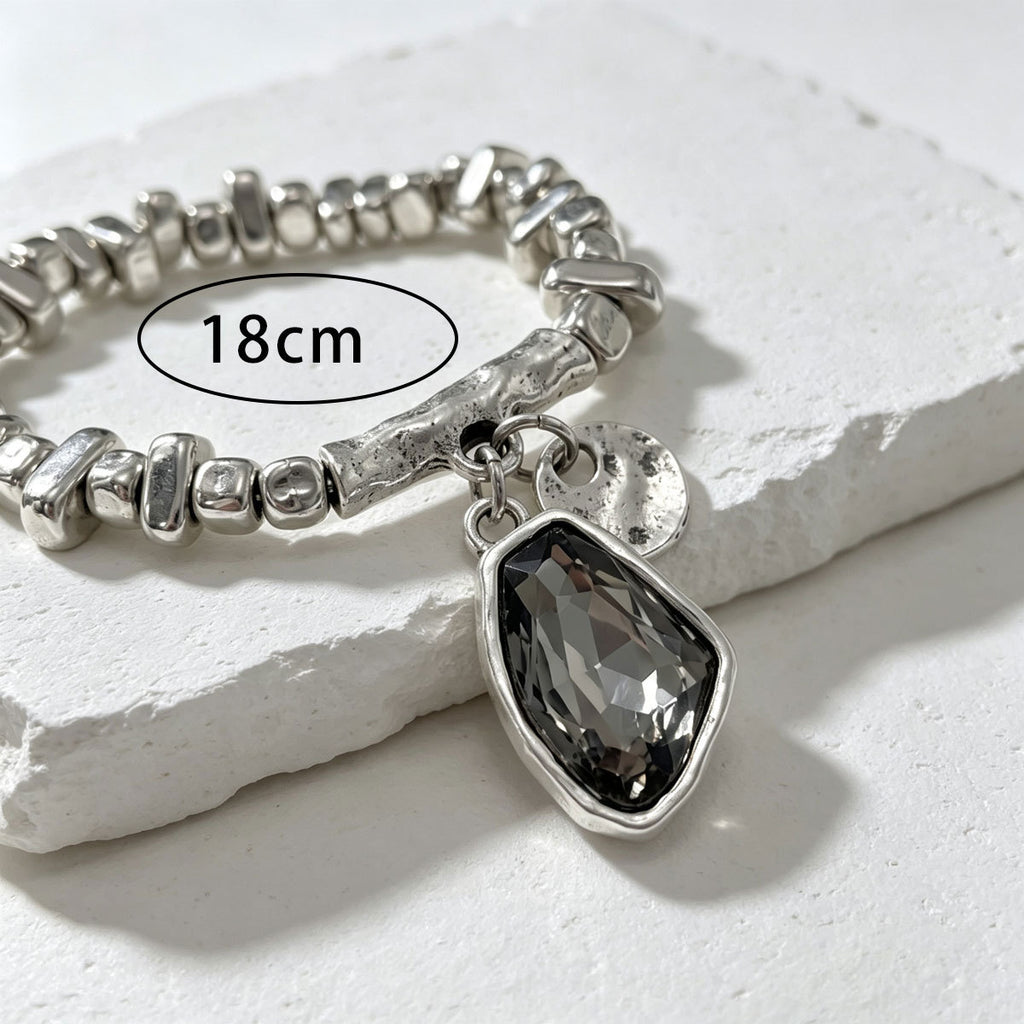 Silver-Tone Dark Drop Jewelry — product image 3