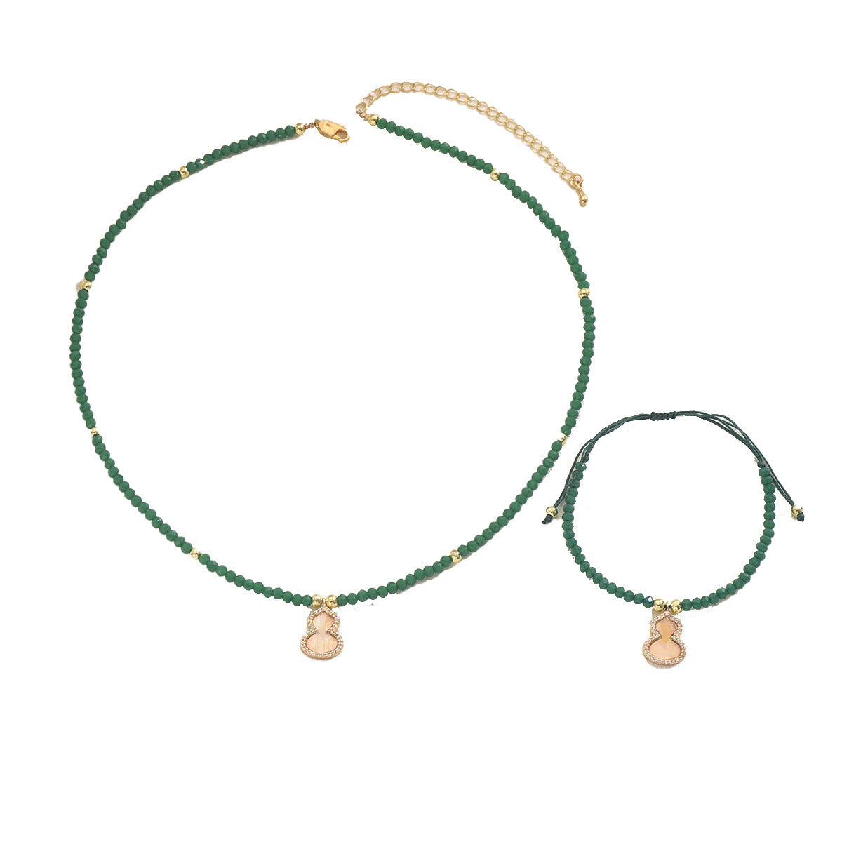Green Bead Drop Jewelry — product image 5