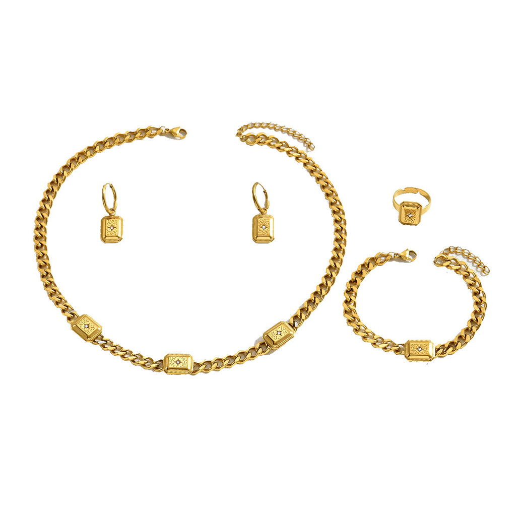 Square-Accent Chain Jewelry — product image 5
