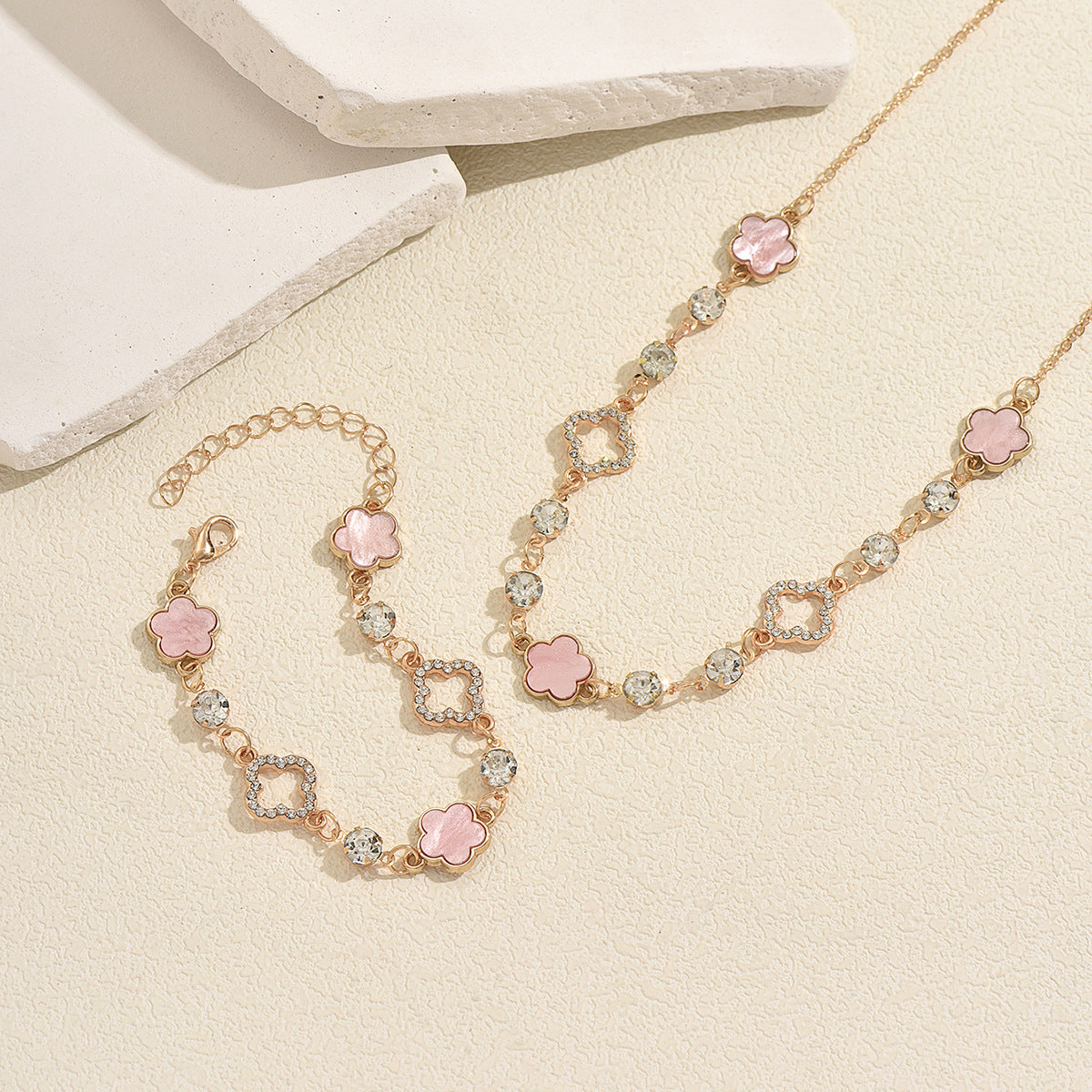 Pastel Open Flower Link Jewelry — product image 3
