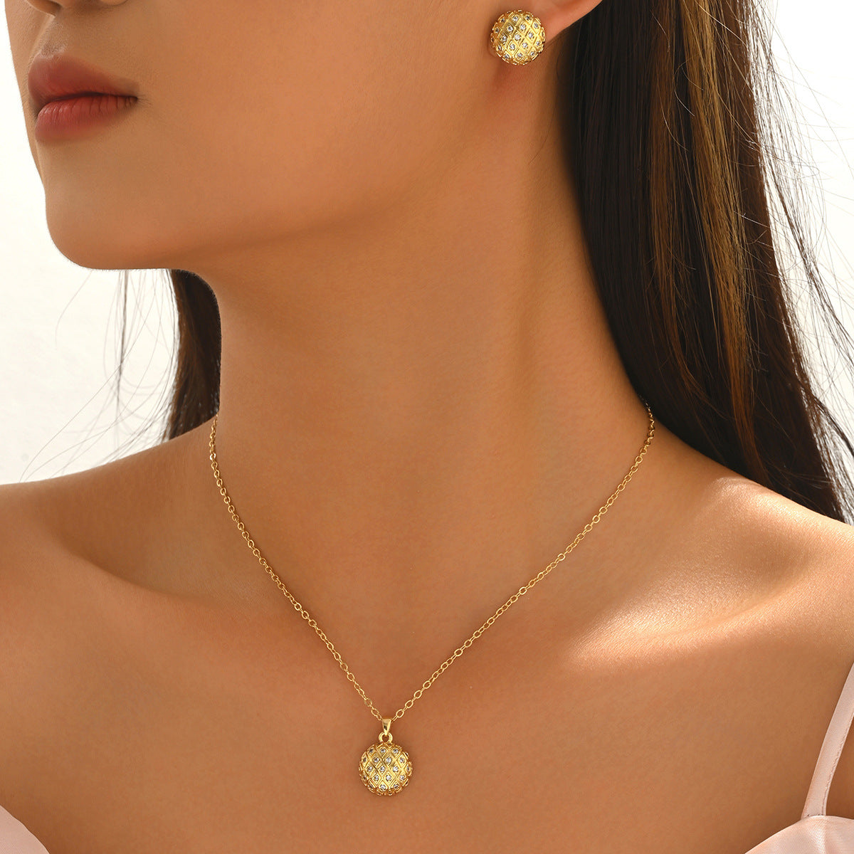 Tiny Textured Round Jewelry — product image 2