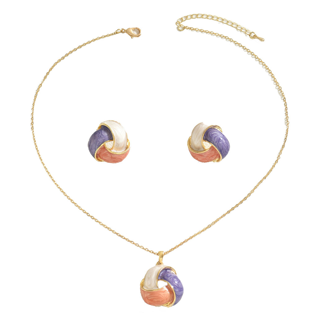 Pastel Interwoven Circle Jewelry — product image 5