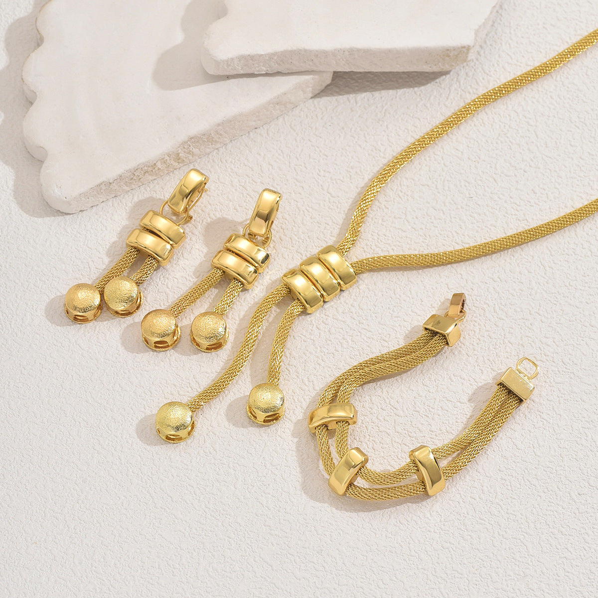 Wrapped Knot Lariat Jewelry — product image 3