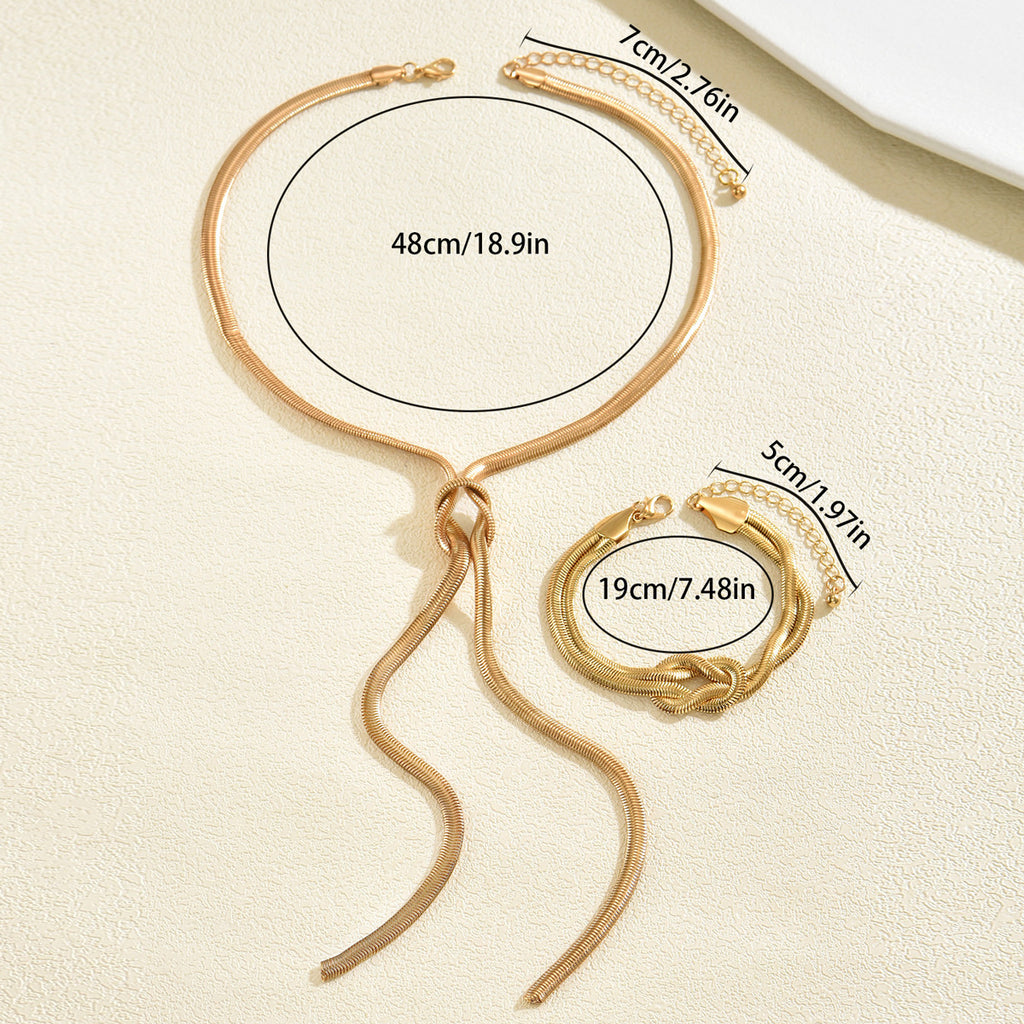 Fluid Knot Collar Jewelry — product image 4