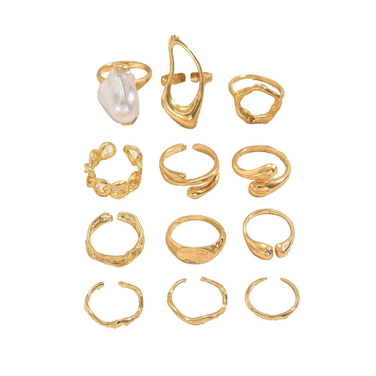 Organic Open Ring Collection — product image 5