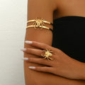 Spider Open Cuff Jewelry