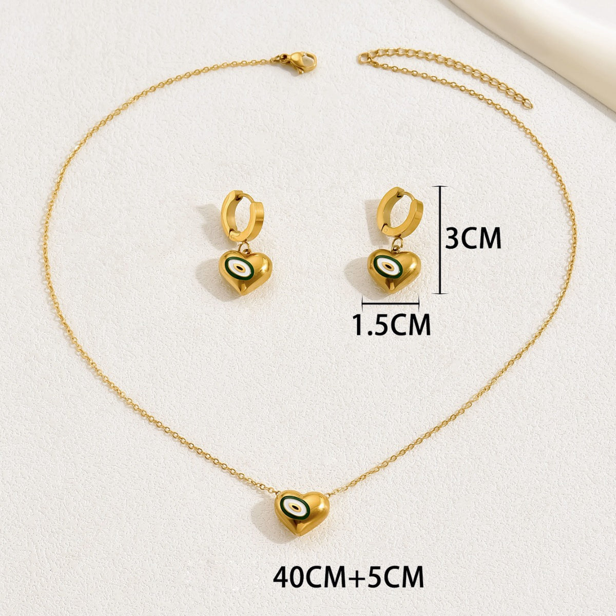 Petite Heart Eye Jewelry — product image 4
