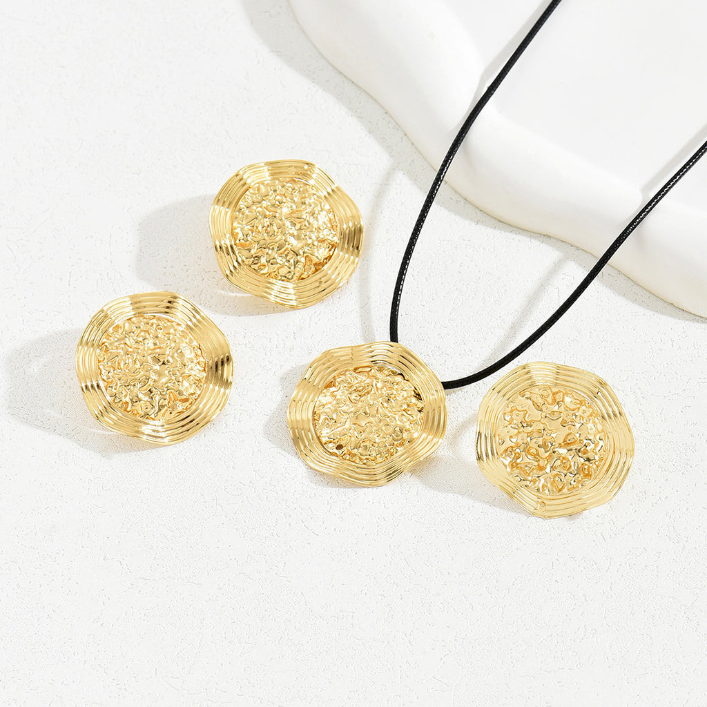 Crinkled Disc Cord Jewelry — product image 3