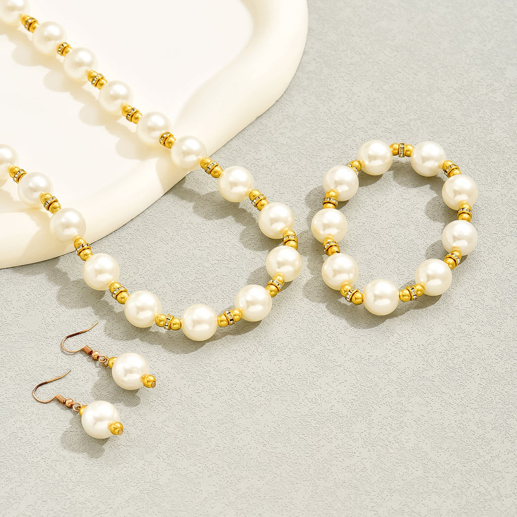Pearl-Effect Bow Jewelry — product image 3