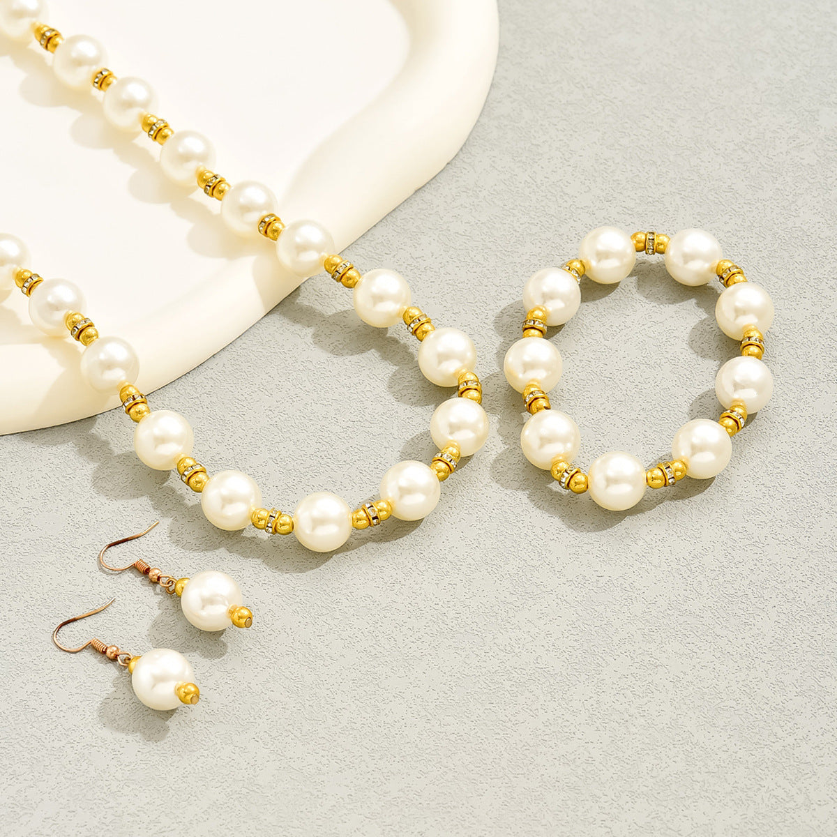 Pearl-Effect Bow Jewelry — product image 3