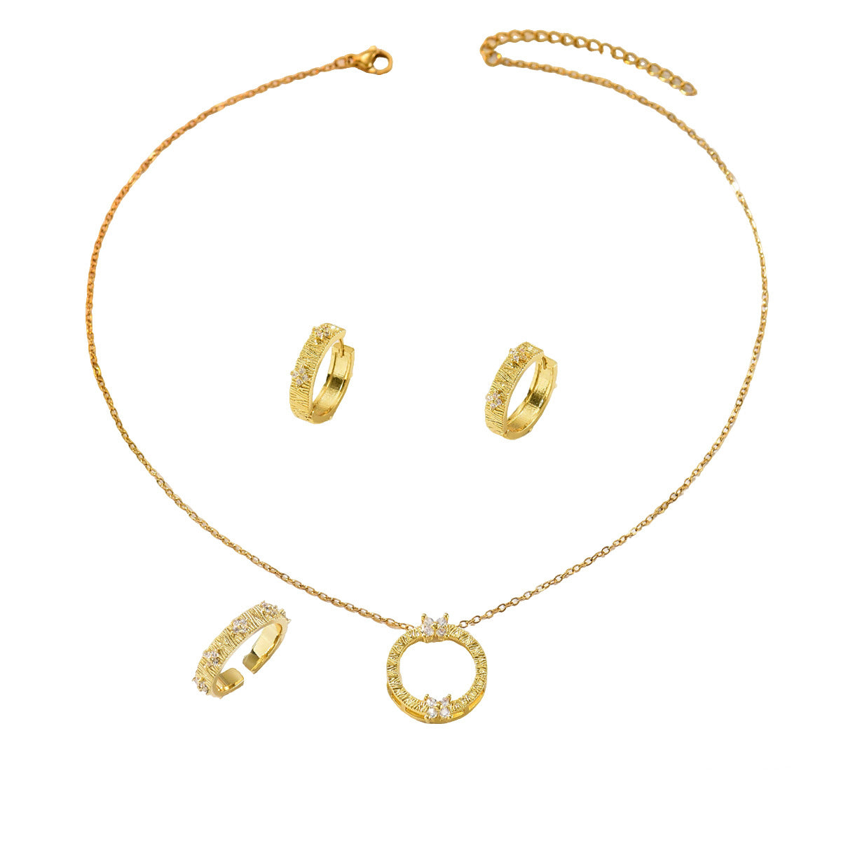 Sparkling Open Circle Jewelry — product image 5