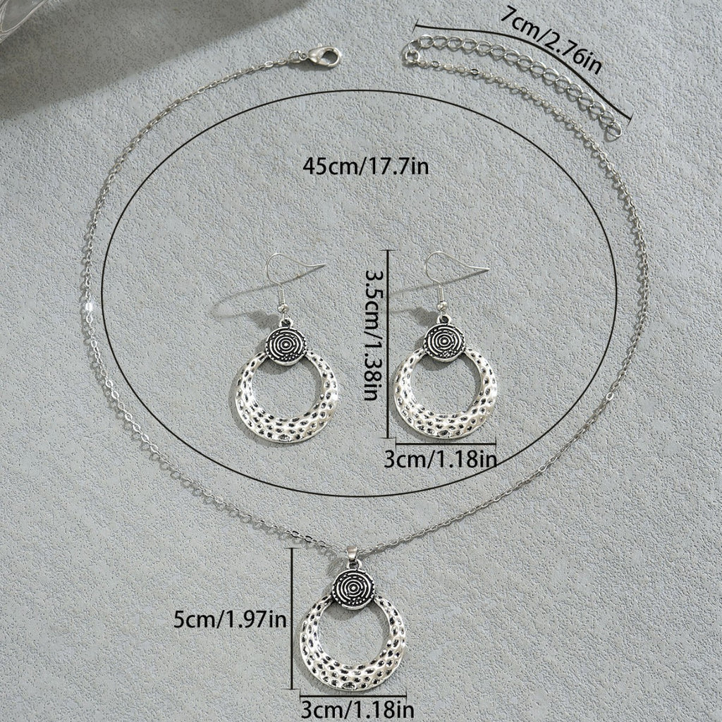 Textured Open Circle Jewelry — product image 4