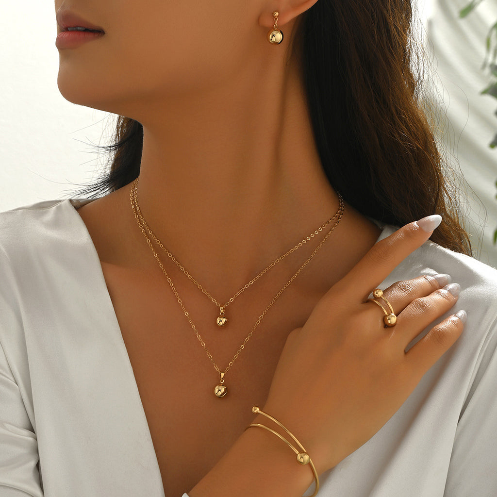 Delicate Round Pendant Jewelry — product image 2