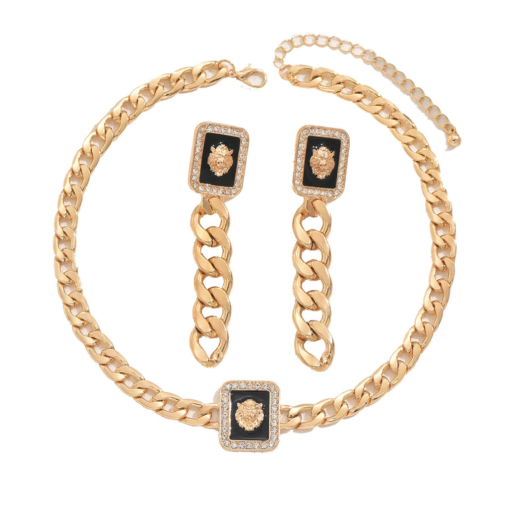 Framed Medallion Chain Jewelry — product image 5