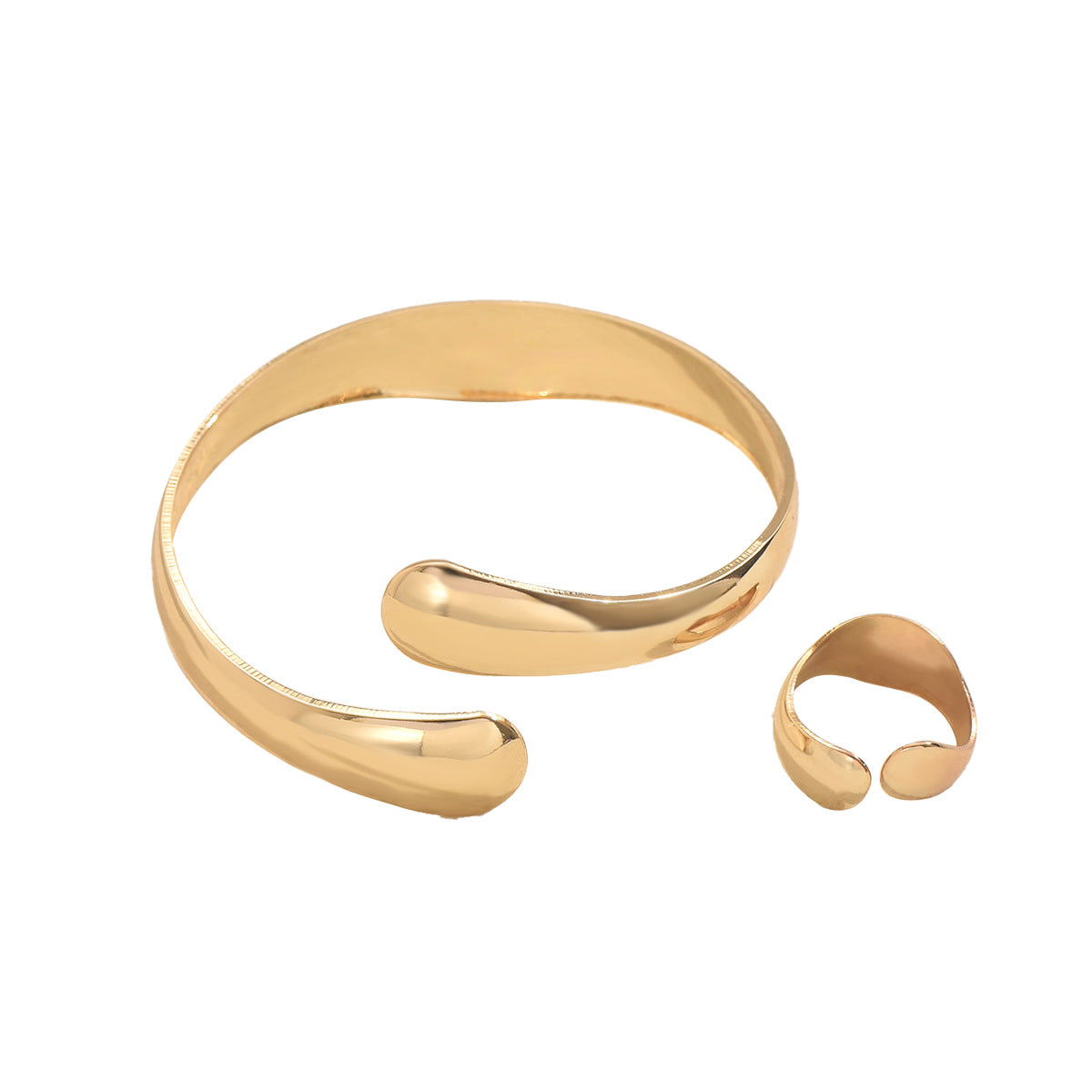Fluid Double-Tip Open Cuff Jewelry — product image 5