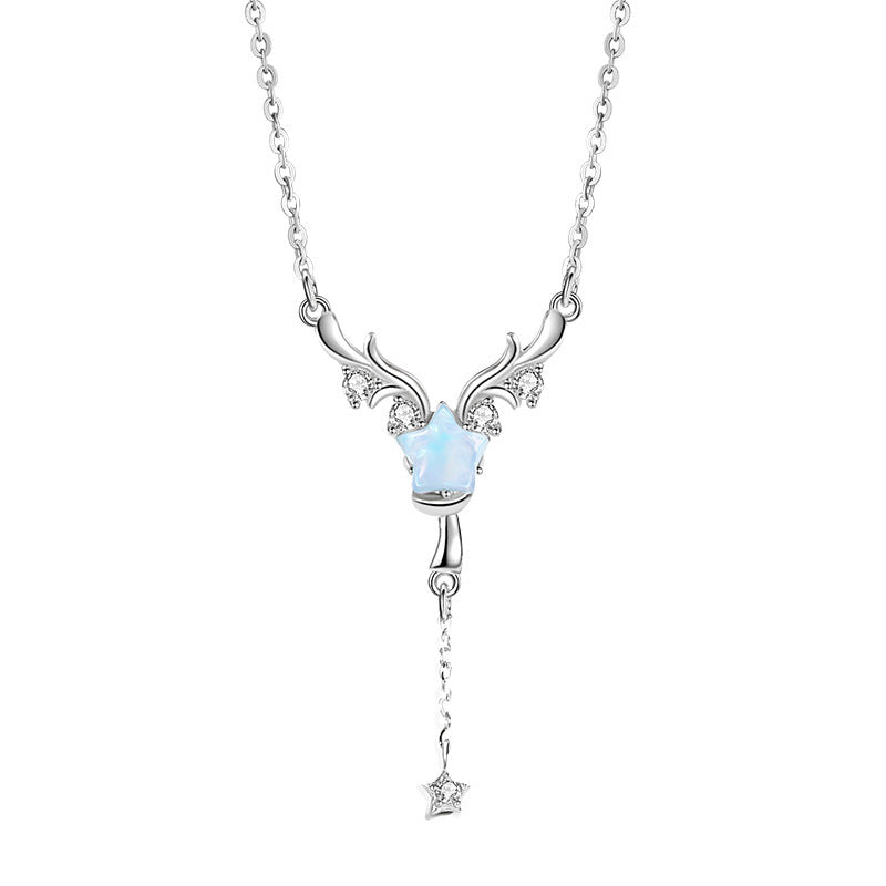 Schmuck aus 925er Sterlingsilber – Geweih und Stern