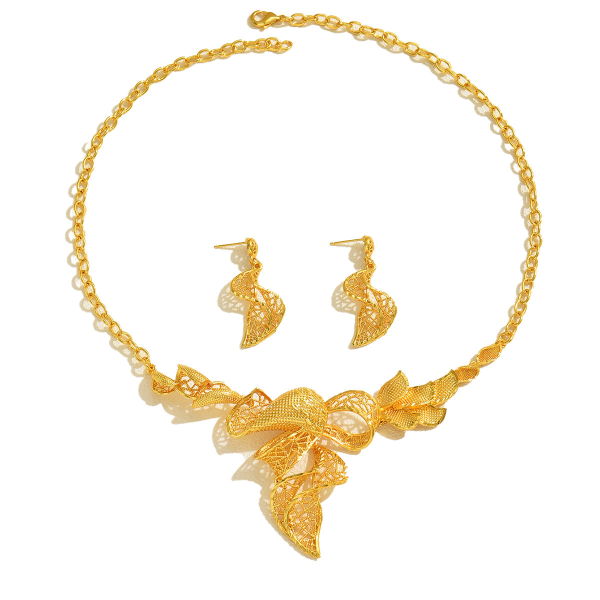 Twisted Leaf Statement Jewelry — product image 5
